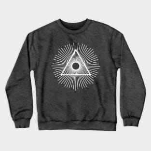 Radiating Lines Crewneck Sweatshirt